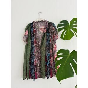 free people flowy mini dress | sz medium